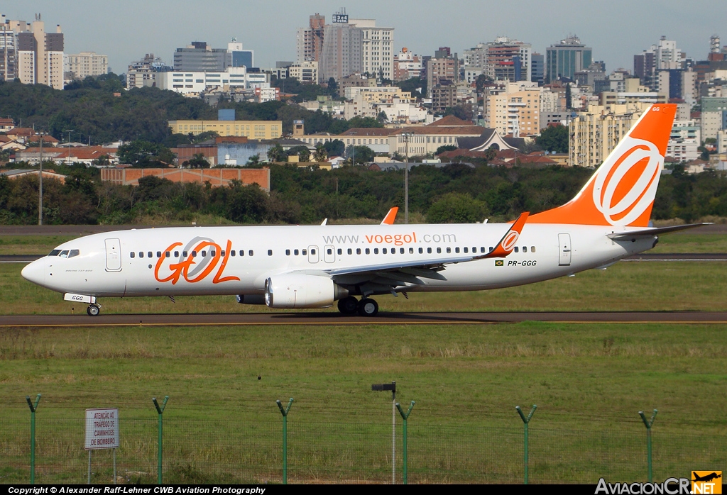 PR-GGG - Boeing 737-8EH - Gol Transportes Aereos