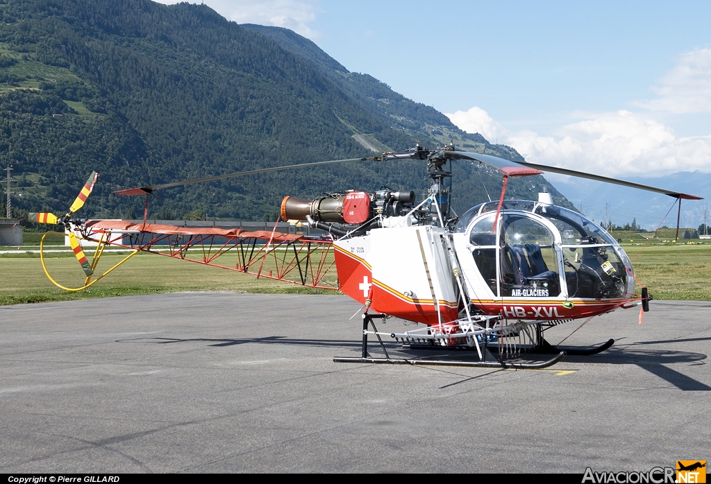 HB-XVL - Aerospatiale SA 315B Lama - Air Glaciers SA