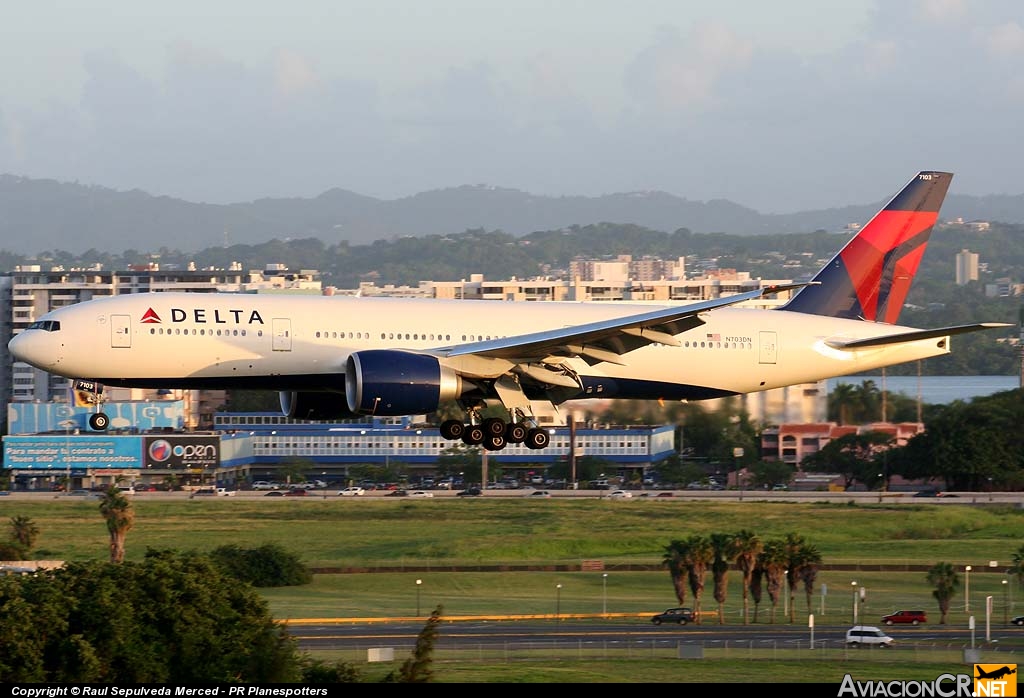 N703DN - Boeing 777-232LR - Delta Airlines