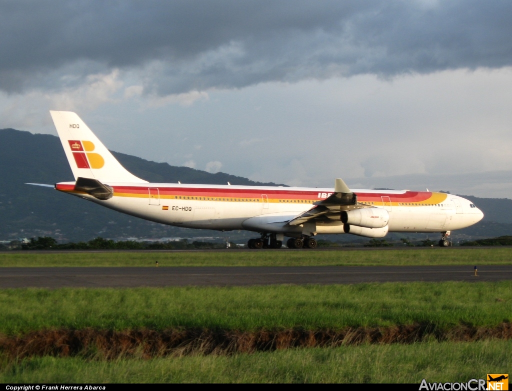 EC-HDQ - Airbus A340-313X - Iberia