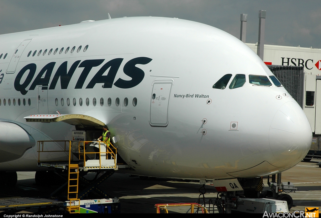 VH-OQA - Airbus A380-842 - Qantas
