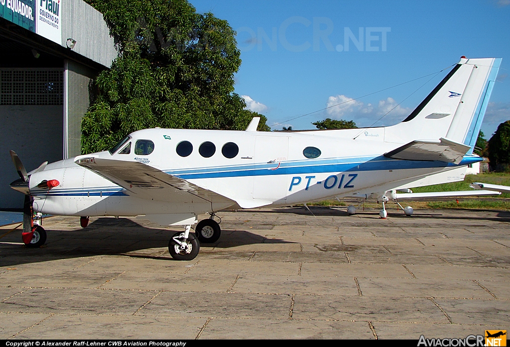 PT-OIZ - Beechcraft C90A King Air - Ceta Táxi Aéreo