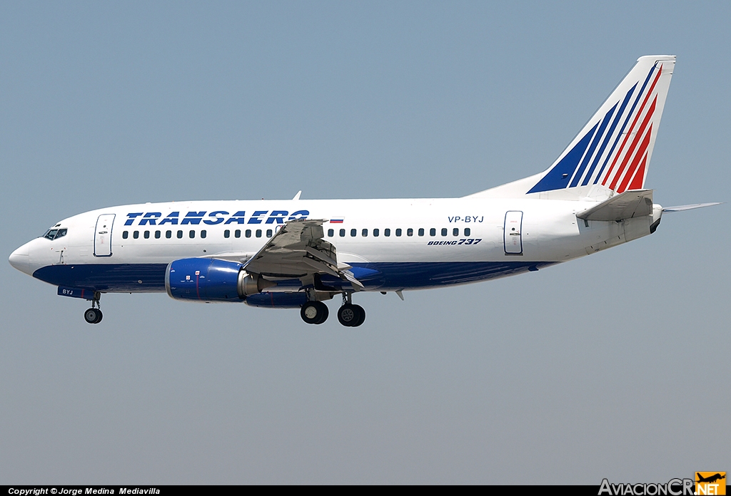 VP-BYJ - Boeing 737-5Y0 - Transaero Airlines