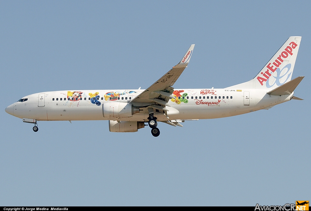 EC-JHL - Boeing 737-85P - Air Europa