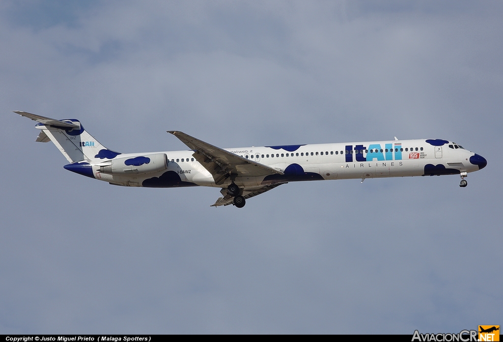 I-DAWZ - McDonnell Douglas MD-82 (DC-9-82) - ItAli Airlines