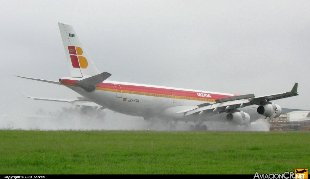 EC-HQN - Airbus A340-313X - Iberia