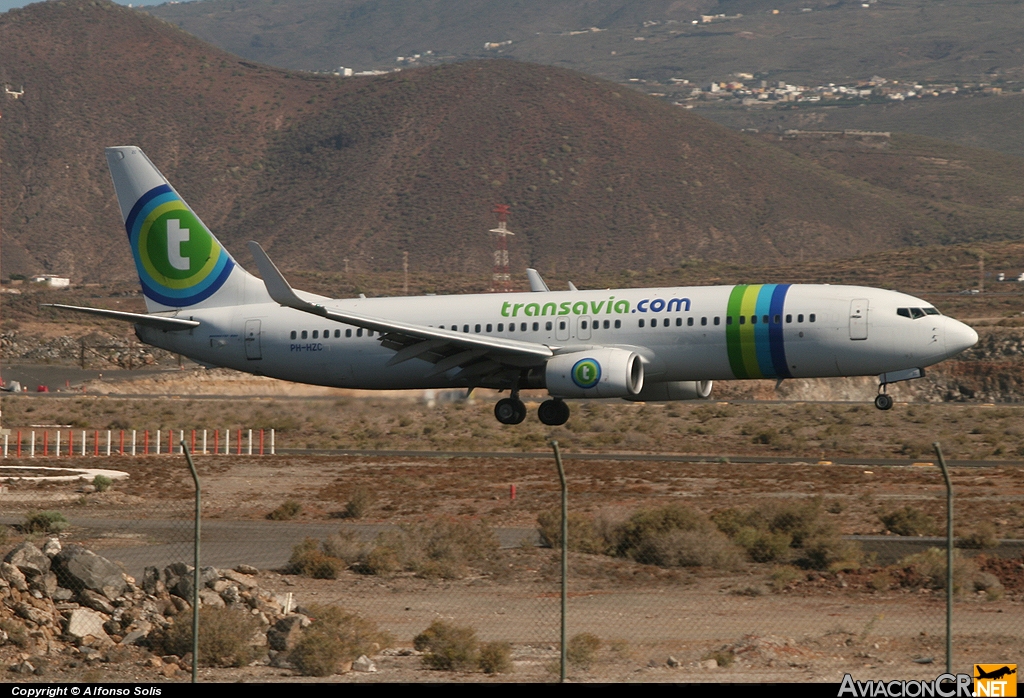 PH-HZC - Boeing 737-8K2 - Transavia Airlines