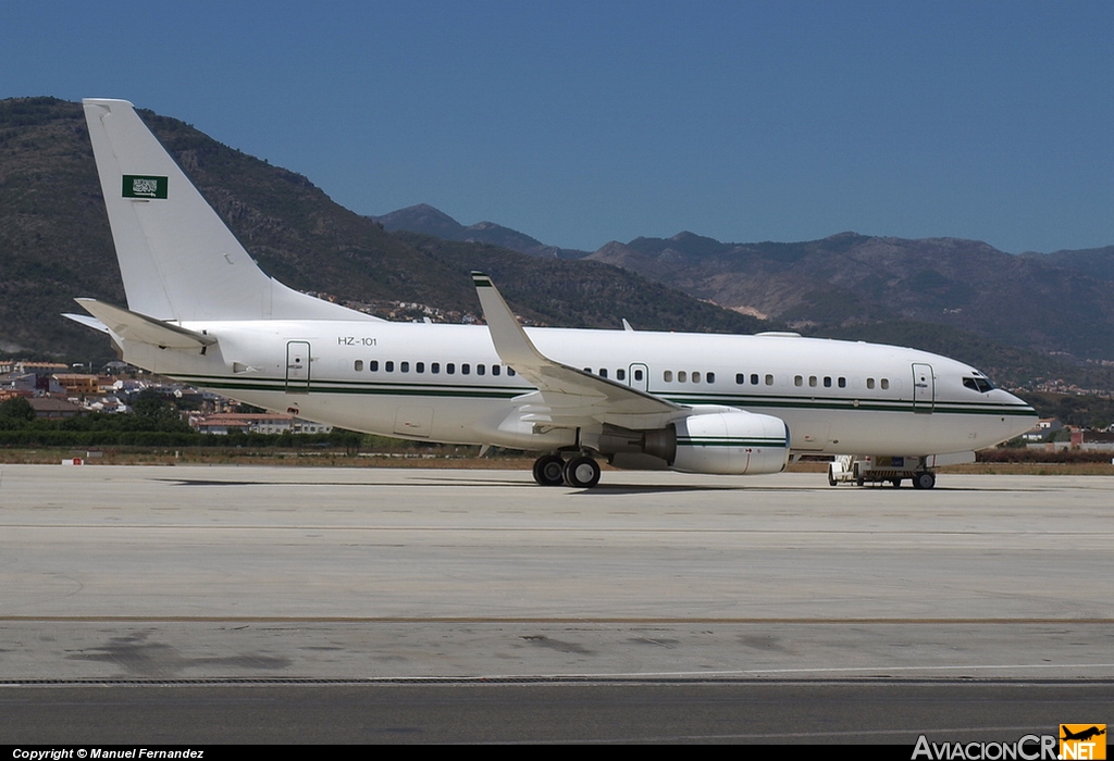HZ-101 - Boeing 737-7DP BBJ - Saudia Arabias-Air Force