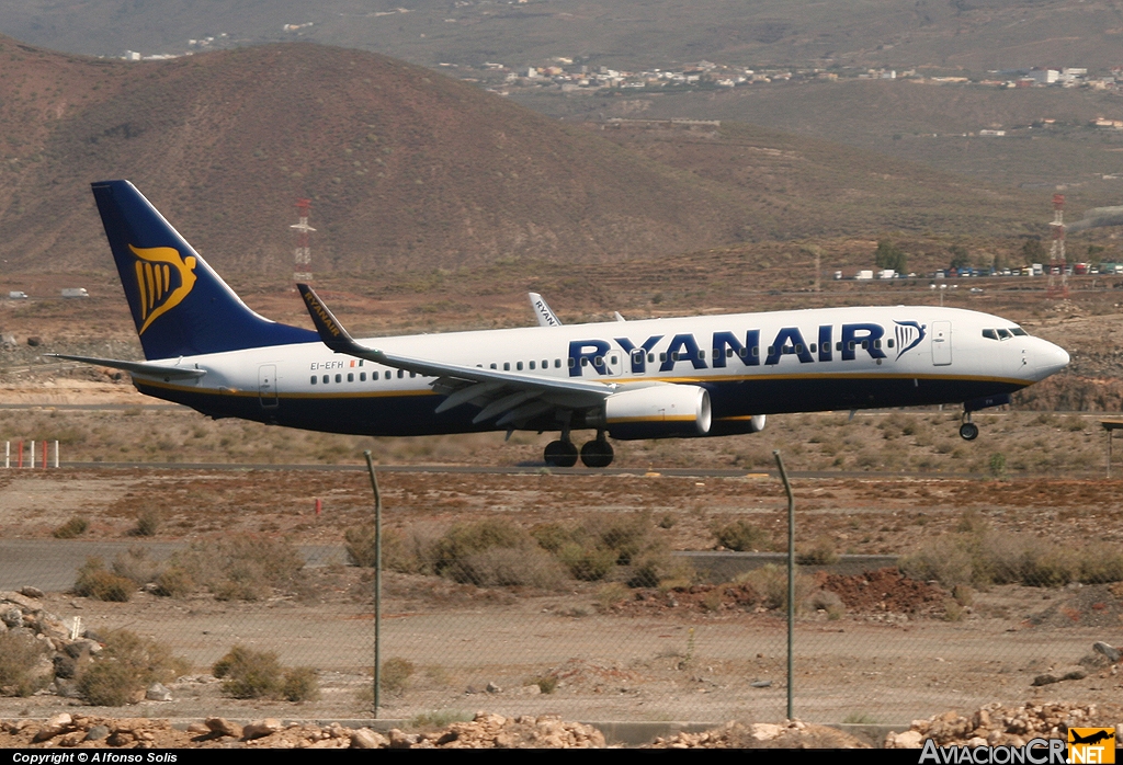 EI-EFH - Boeing 737-8AS - Ryanair