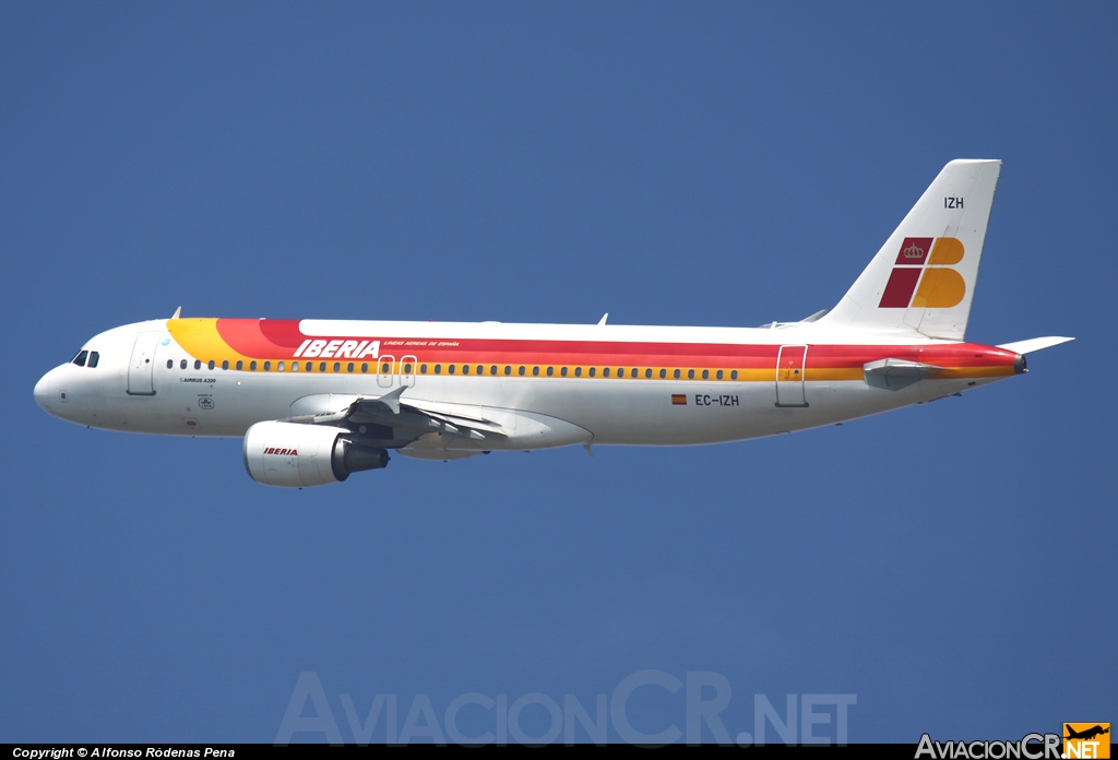 EC-IZH - Airbus A320-214 - Iberia