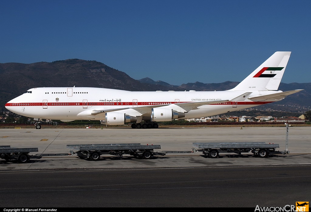 A6-UAE - Boeing 747-48E - United Arab Emirates  Abu-Dhabi Amiri Flight