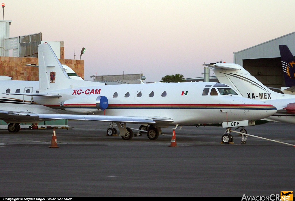 XC-CAM - North American NA-265 Sabreliner 60 - Gobierno del Estado de Campeche