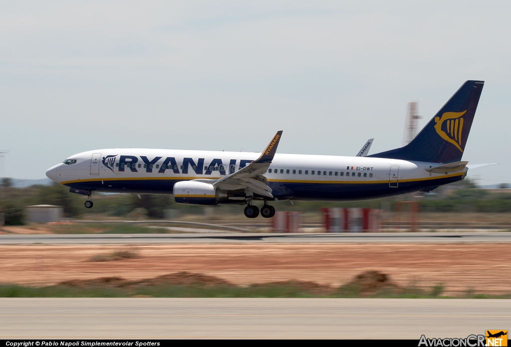 EI-DWT - Boeing 737-8AS - Ryanair