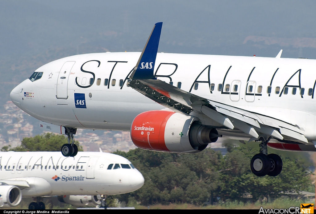 LN-RRL - Boeing 737-883 - Scandinavian Airlines-SAS