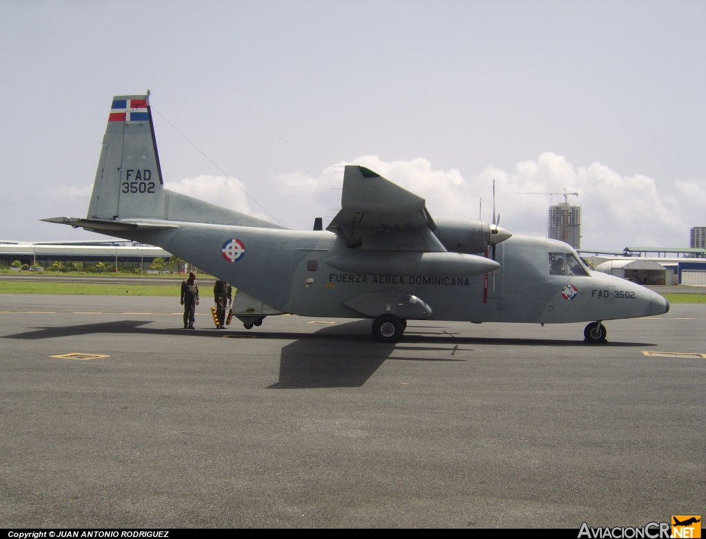 FAD-3502 - CASA C-212-400 Aviocar - Fuerza Aérea Dominicana