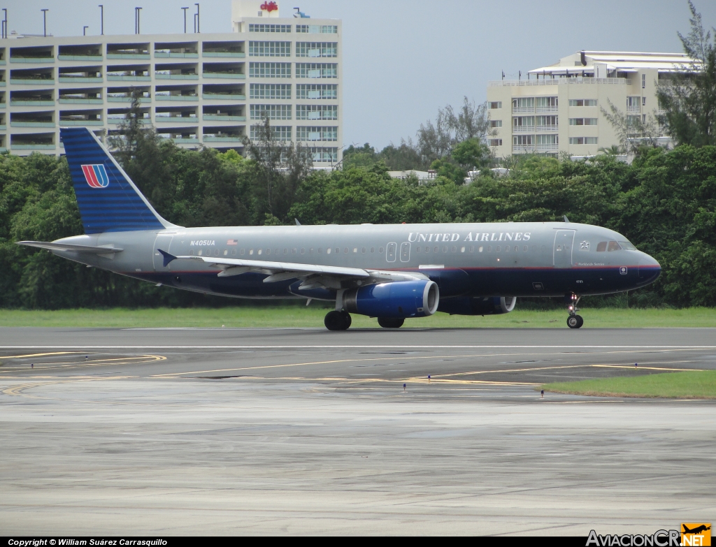 N405UA - Airbus A320-232 - United Airlines