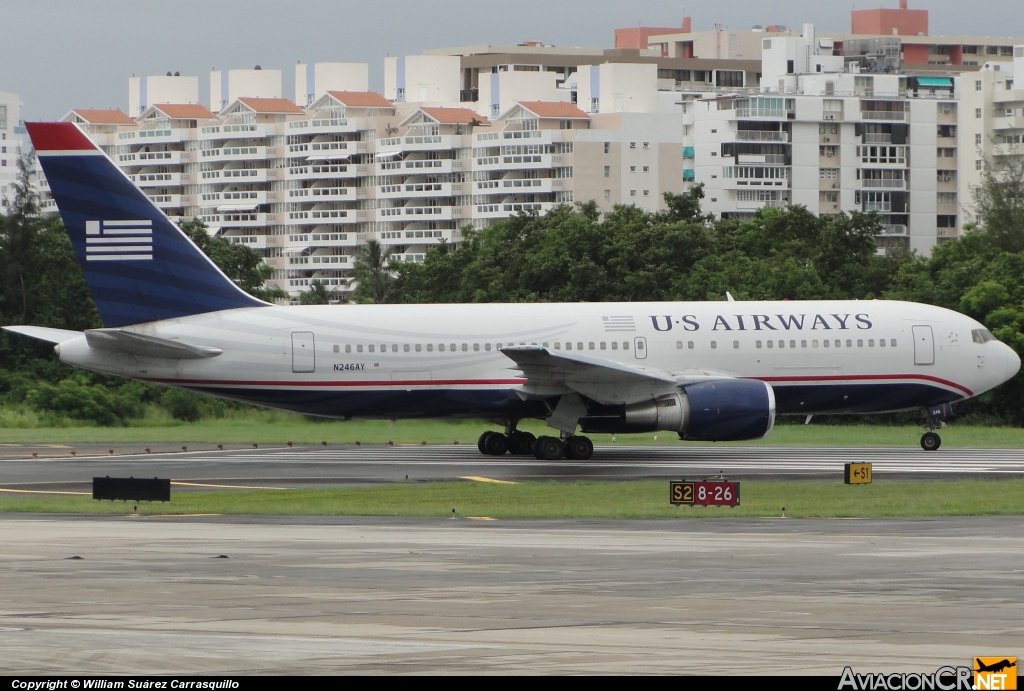 N246AY - Boeing 767-201(ER) - US Airways