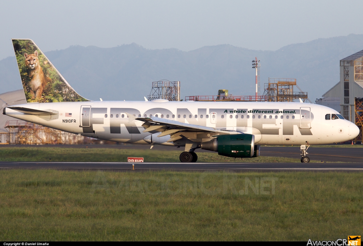 N910FR - Airbus A319-111 - Frontier Airlines