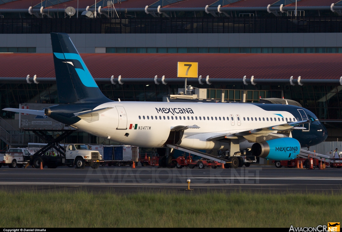 N347TM - Airbus A320-231 - Mexicana