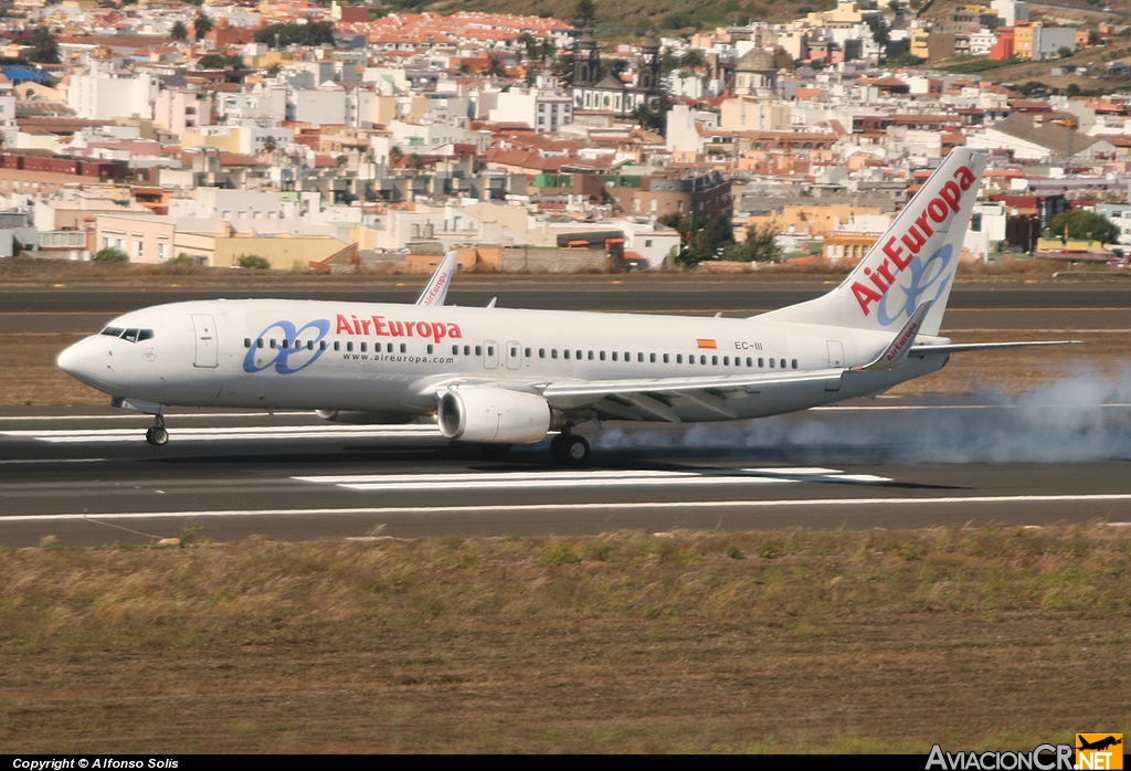 EC-III - Boeing 737-86Q - Air Europa