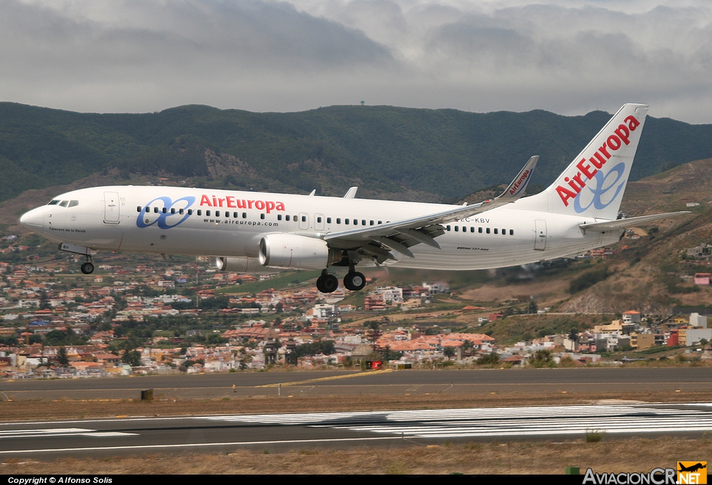 EC-KBV - Boeing 737-85P - Air Europa