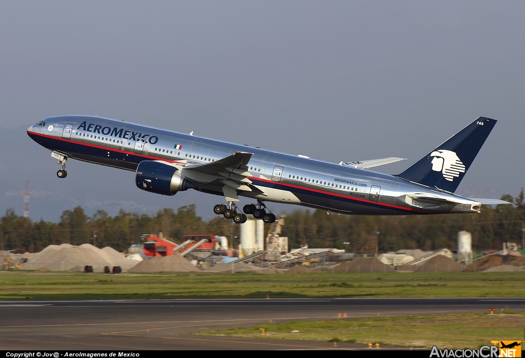 N745AM - Boeing 777-2Q8/ER - Aeromexico