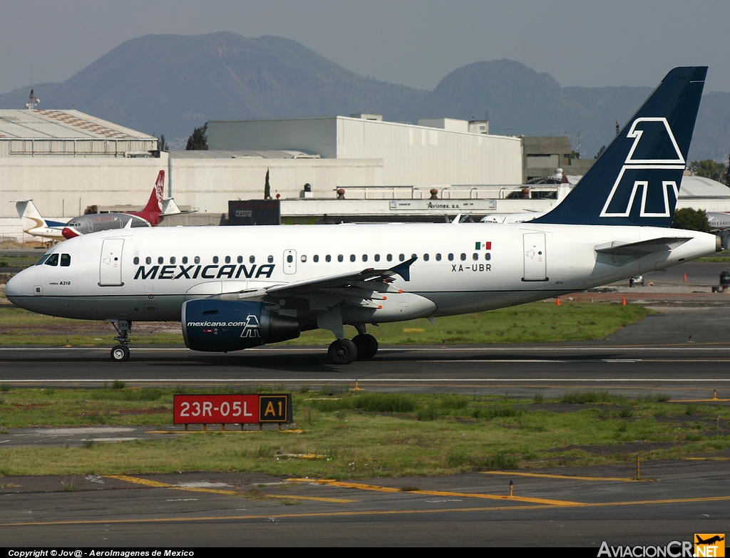 XA-UBR - Airbus A318-111 - Mexicana