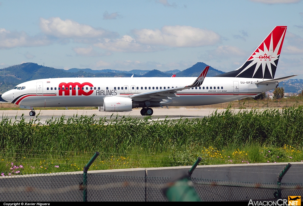 SU-BPZ - Boeing 737-86N - AMC Airlines