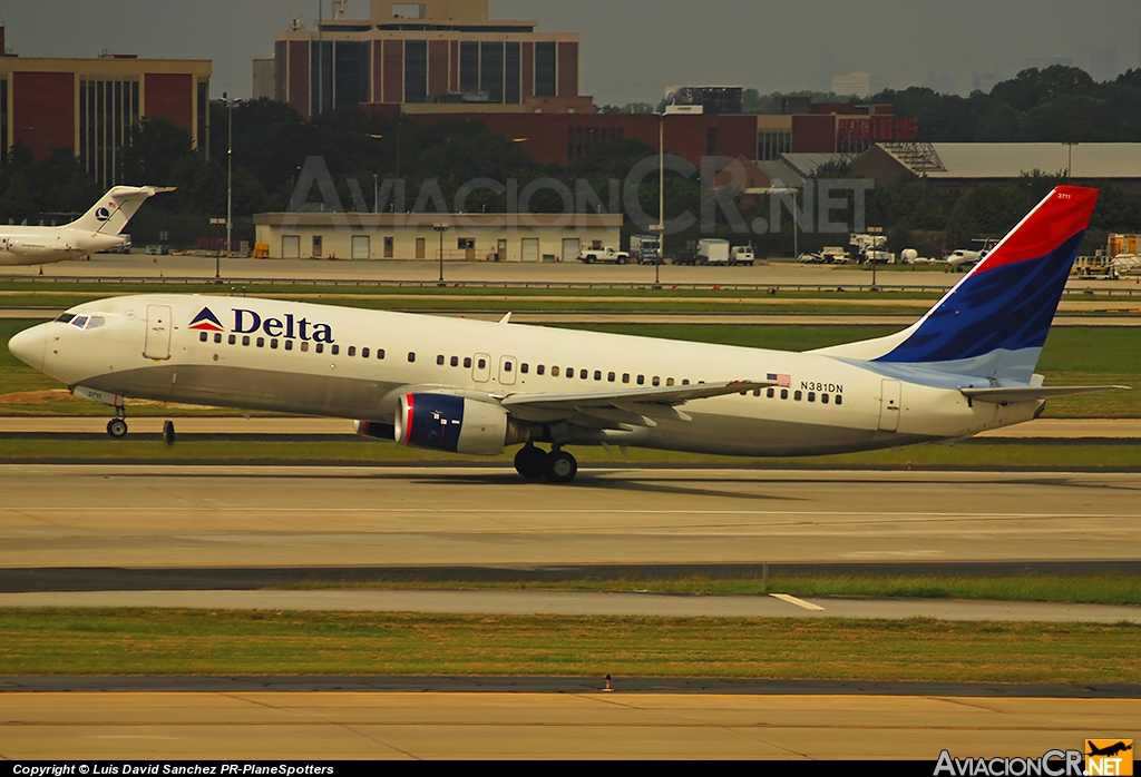 N381DN - Boeing 737-832 - Delta Air Lines