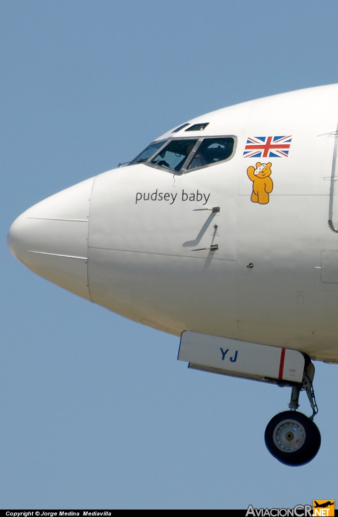 G-TOYJ - Boeing 737-36M - Bmibaby