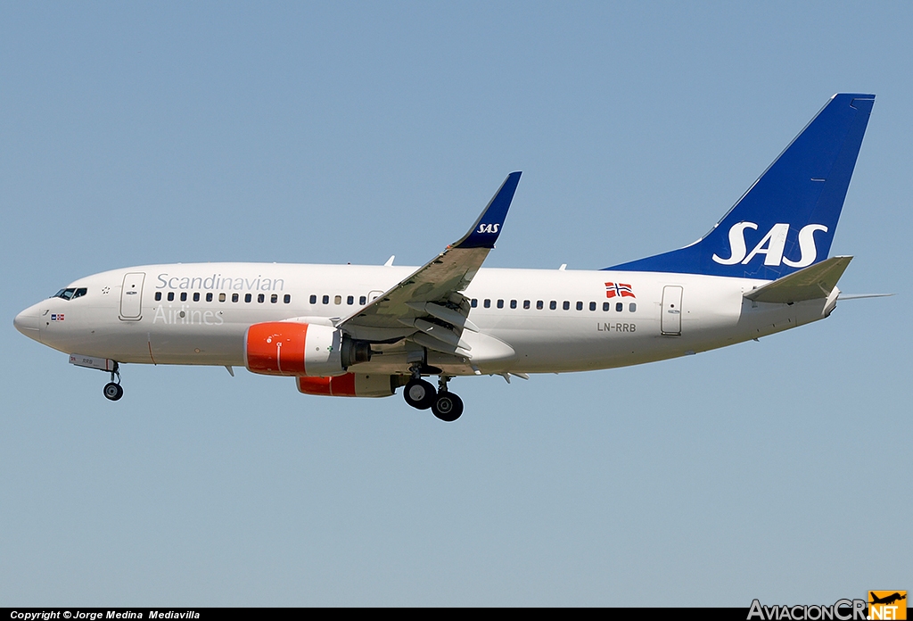 LN-RRB - Boeing 737-783 - Scandinavian Airlines-SAS