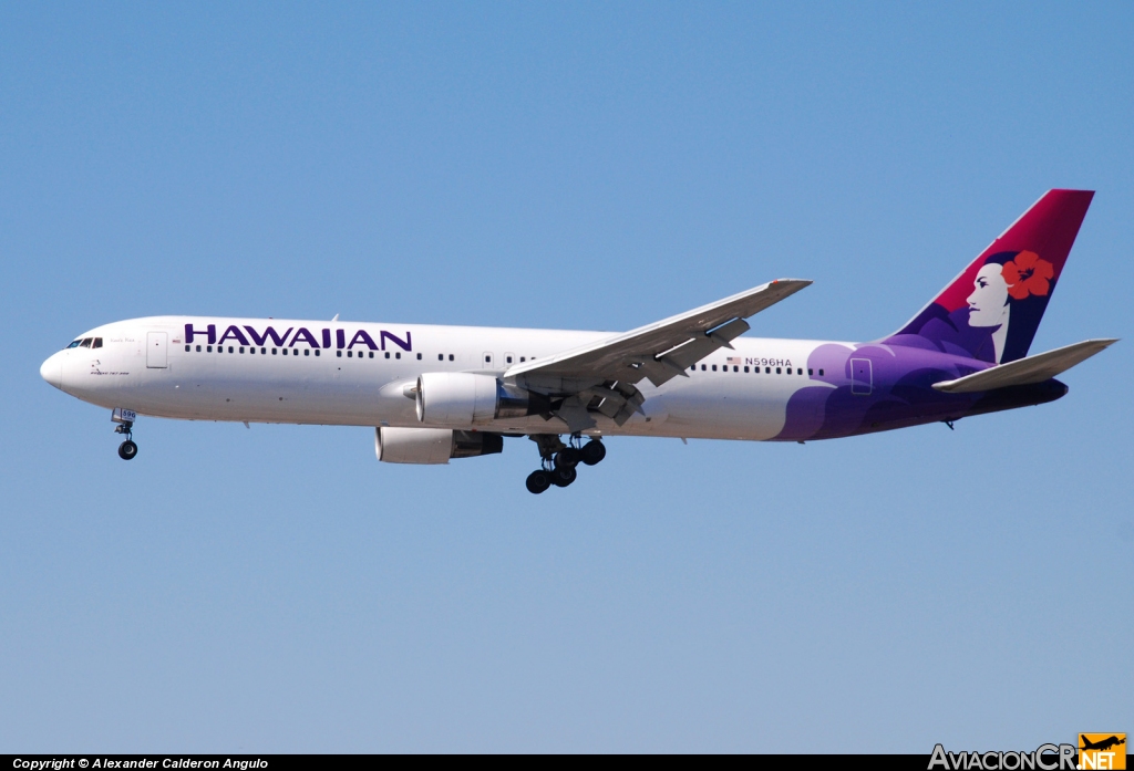 N596HA - Boeing 767-332 - Hawaiian Airlines