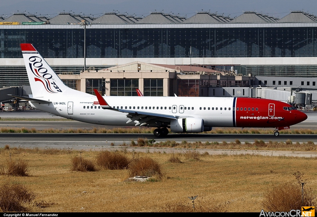 LN-NOL - Boeing 737-8Q8 - Norwegian Air Shuttle