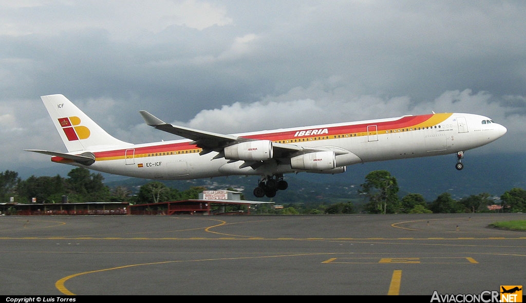 EC-ICF - Airbus A340-313X - Iberia