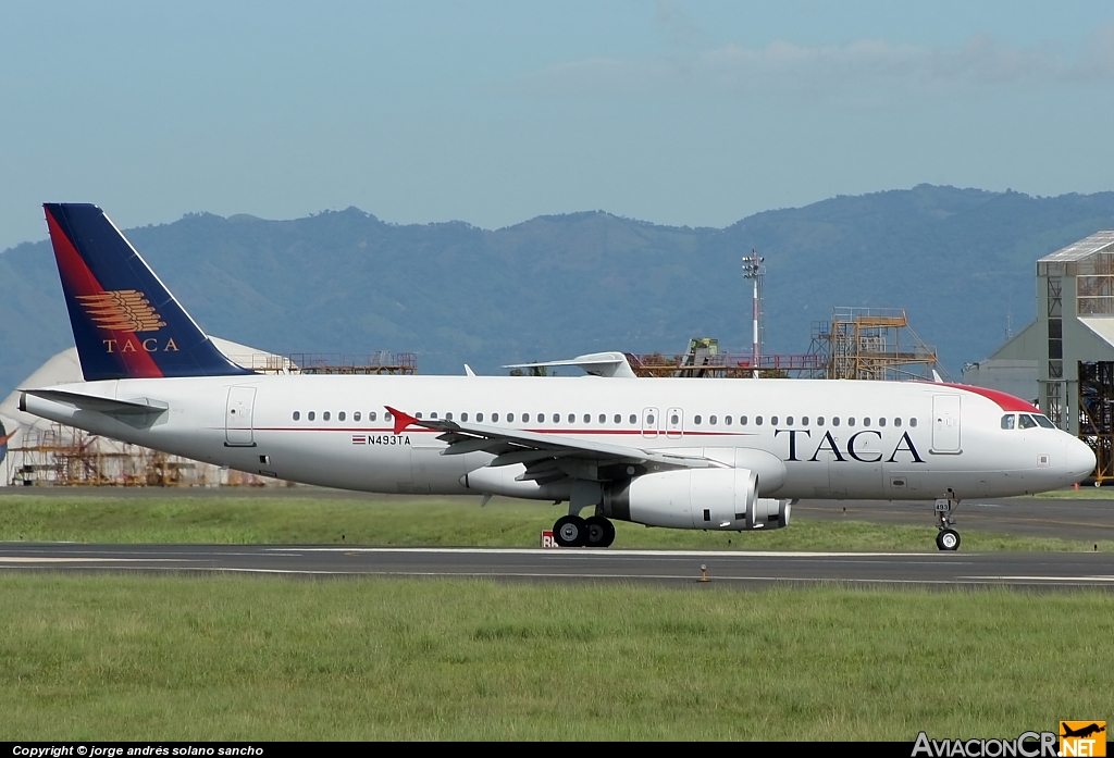 N493TA - Airbus A320-233 - TACA