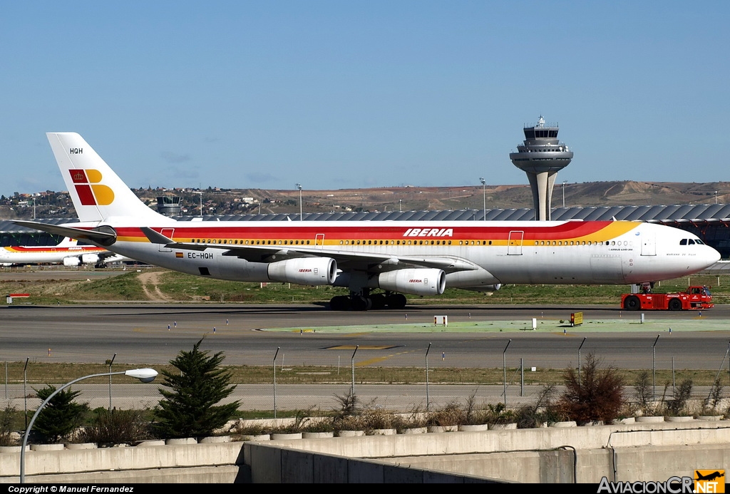 EC-HQH - Airbus A340-313X - Iberia