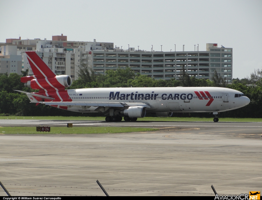 PH-MCS - McDonnell Douglas MD-11(CF) - Martinair Cargo