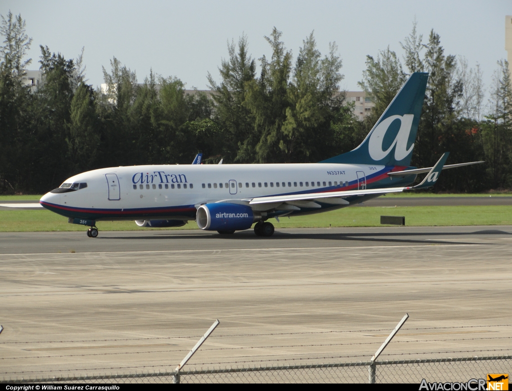 N337AT - Boeing 737-76N - Air Tran