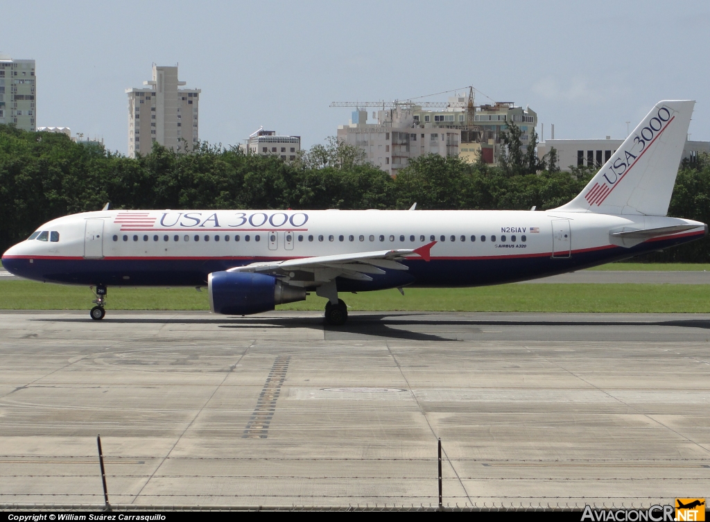 N261AV - Airbus A320-214 - USA 3000