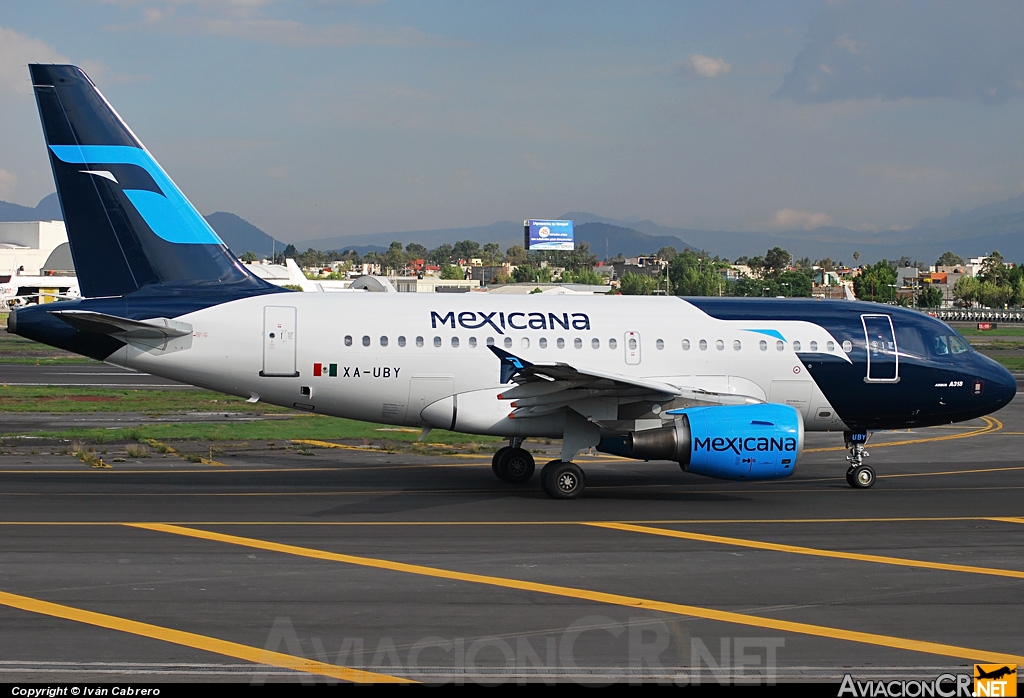XA-UBY - Airbus A318-111 - Mexicana