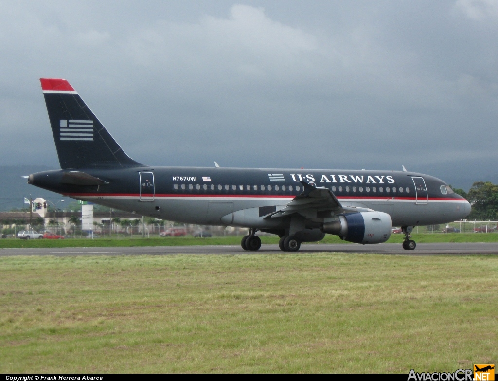 N767UW - Airbus A319-112 - US Airways