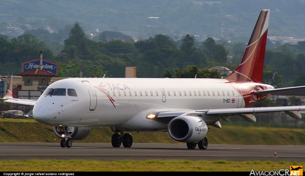 TI-BCI - Embraer ERJ-190-100AR - TACA