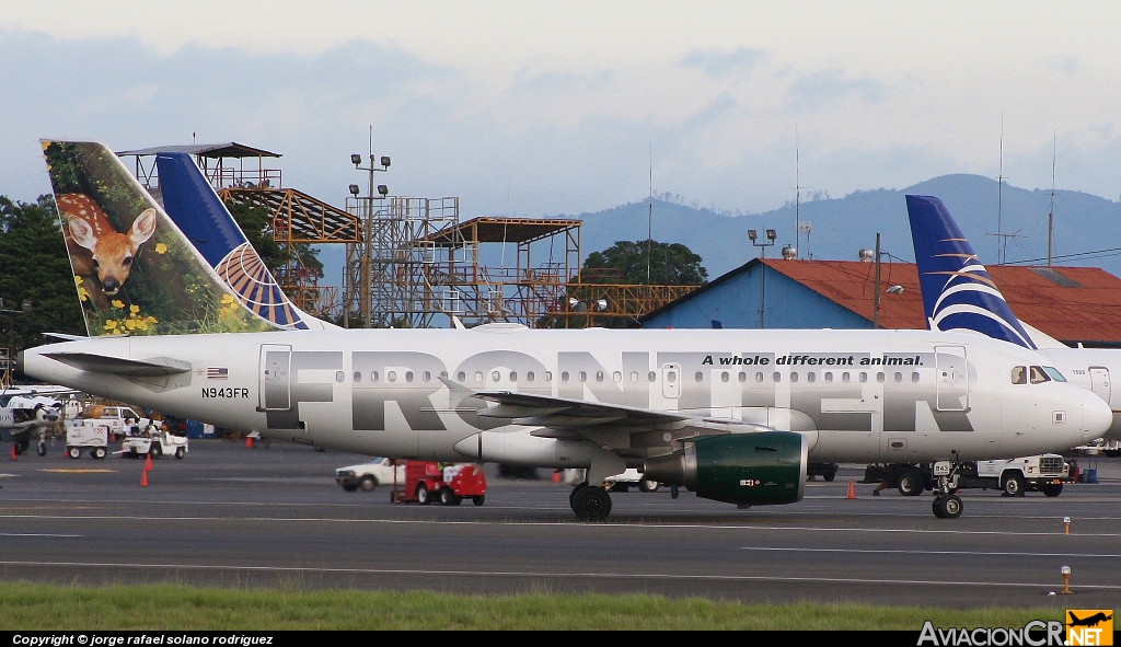 N943FR - Airbus A319-112 - Frontier Airlines