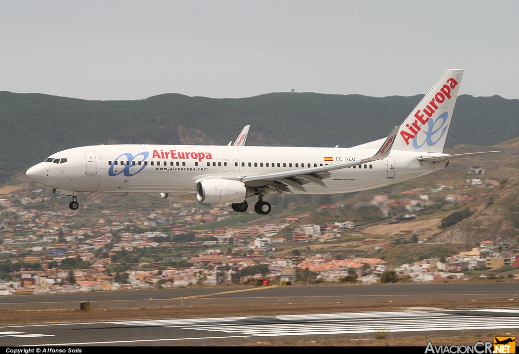 EC-KEO - Boeing 737-85P - Air Europa