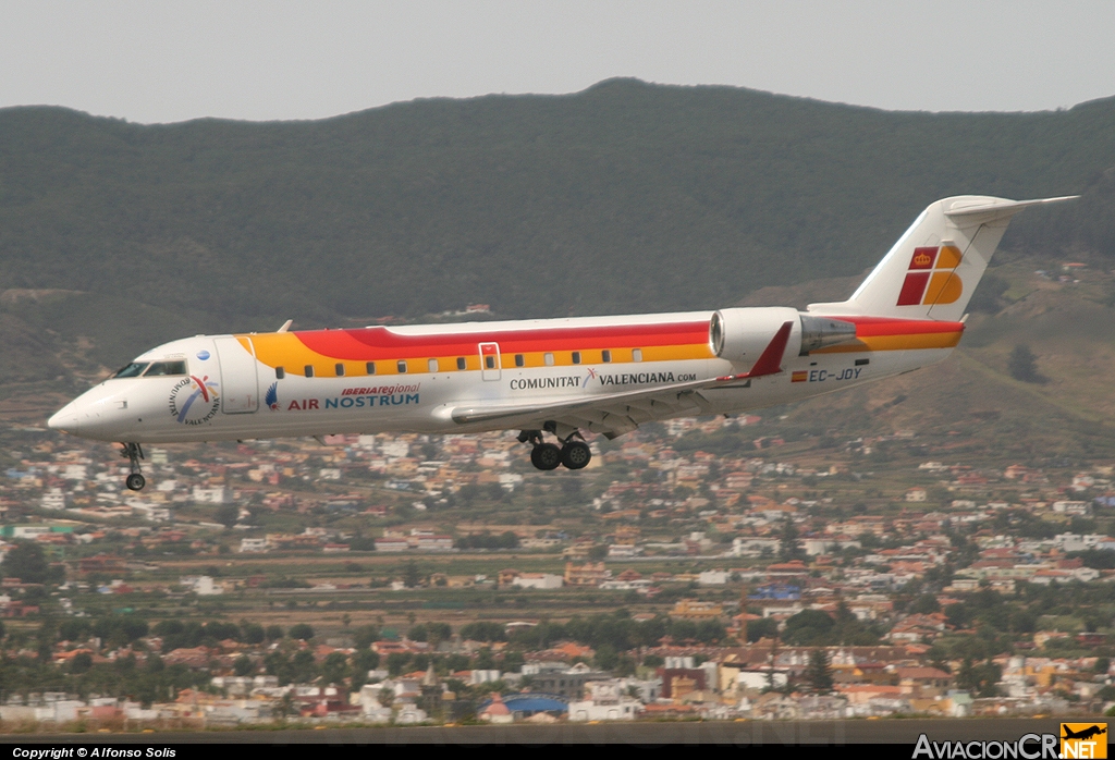 EC-JOY - Bombardier CRJ-200ER - Air Nostrum (Iberia Regional)