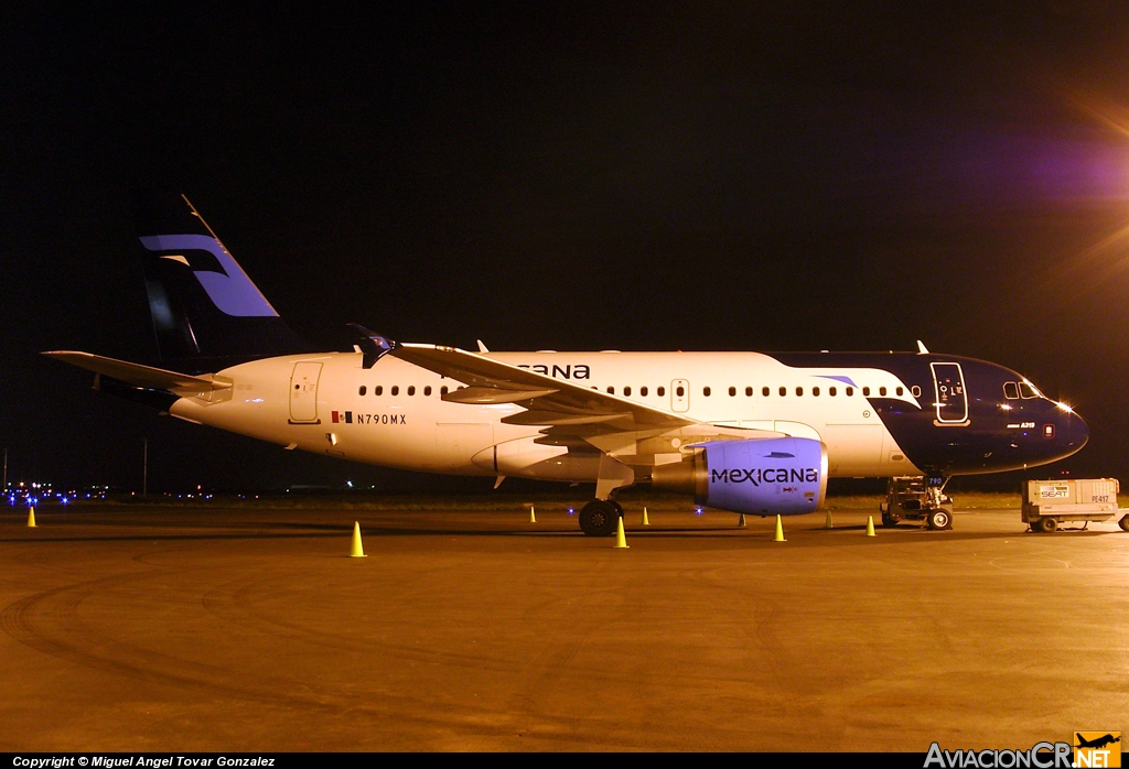 N790MX - Airbus A319-112 - Mexicana