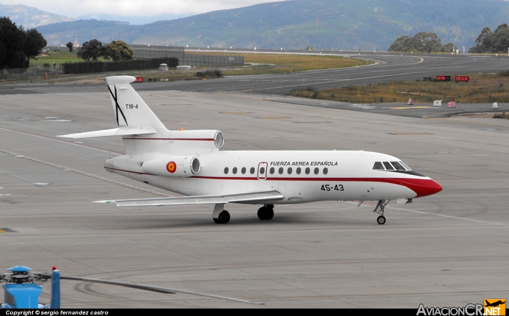 T.18-4 - Dassault Falcon 900B - Fuerza Aérea Española