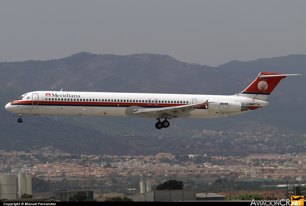 I-SMET - McDonnell Douglas MD-82 (DC-9-82) - Meridiana