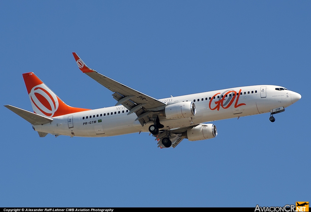 PR-GTM - Boeing 737-8EH - Gol Transportes Aereos