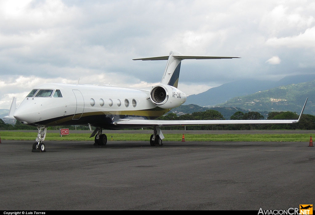 VP-CMG - Gulfstream Aerospace G-IV-X Gulfstream G450 - Privado